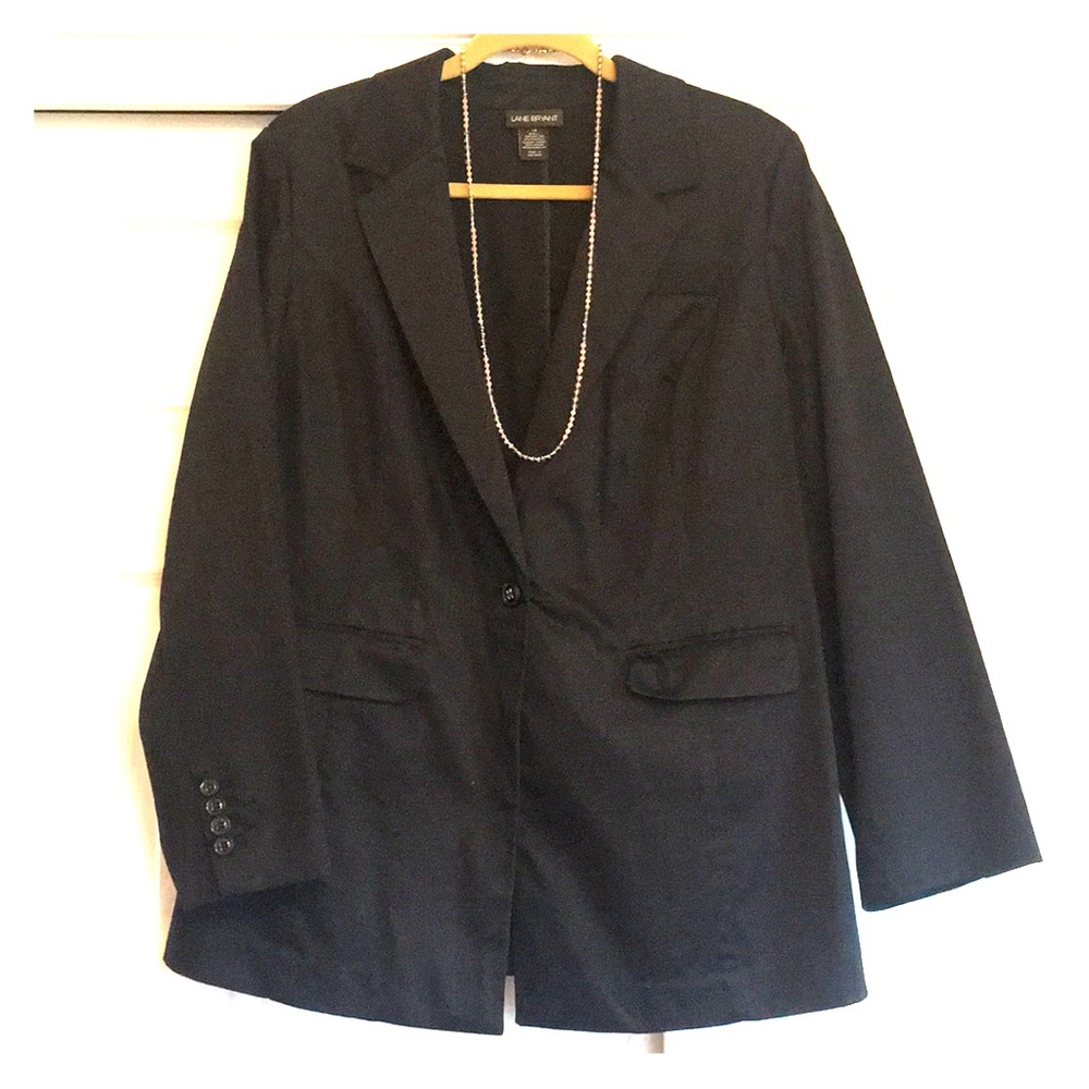 Lane Bryant Black Blazer 18